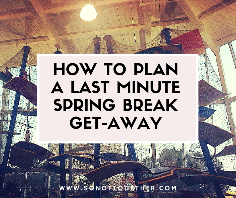 last minute spring break trip ideas